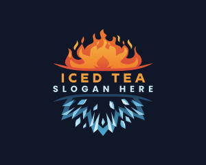 Fire Ice Energy logo design