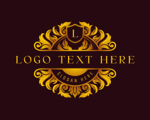 Crest - Luxury Ornamental Crest logo design