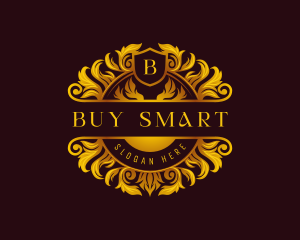 Luxury Ornamental Crest Logo