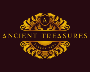 Luxury Ornamental Crest logo design