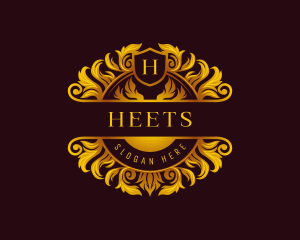 Golden - Luxury Ornamental Crest logo design