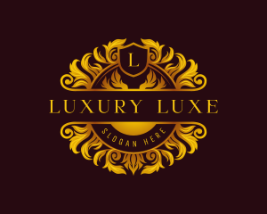 Luxury Ornamental Crest logo design