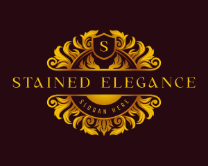 Luxury Ornamental Crest logo design