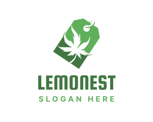 Vape - Green Marijuana Shop logo design