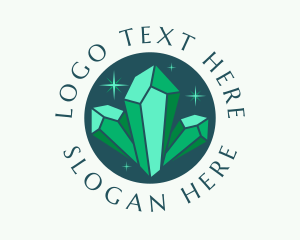 Glamorous Crystal Jewelry Logo