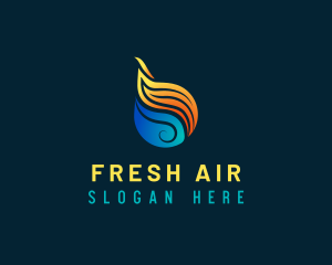 Exhaust Cooling Fan logo design