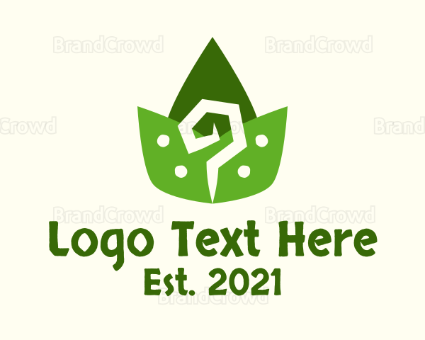 Aztec Leaves Pattern Logo