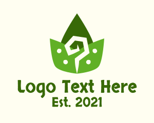 Sacred - Aztec Leaves Pattern logo design