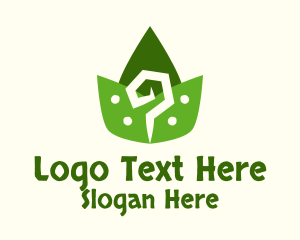 Aztec Leaves Pattern Logo