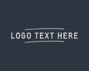 Generic Handwritten Sketch Logo