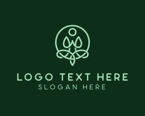 Lifestyle - Lotus Yoga Health logo design