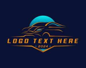 Sedan - Luxury Car Automotive logo design