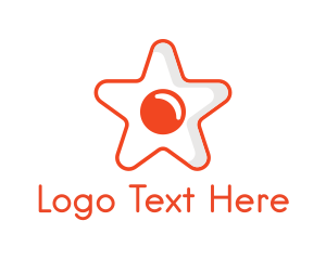 Orange Star Egg Logo