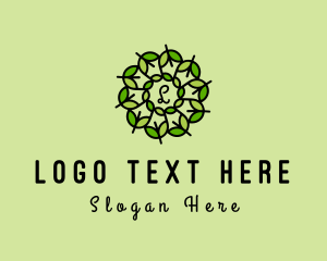 Vegetarian - Organic Modern Ecology logo design