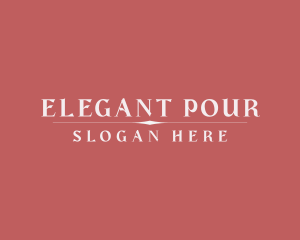 Elegant Feminine Salon logo design