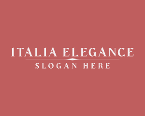 Elegant Feminine Salon logo design