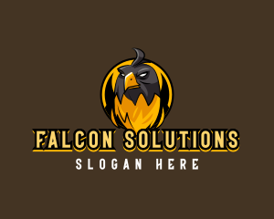 Predator Falcon Gaming logo design