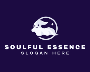 Soul - Cute Ghost Spooky logo design