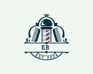 Barber Comb Grooming Logo