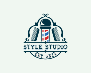 Barber Comb Grooming logo design