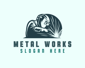 Metal - Metal Welding Fabricator logo design