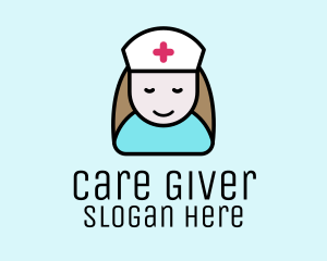 Nurse - Clinic Nurse Healthcare logo design