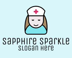 Clinic Nurse Healthcare logo design