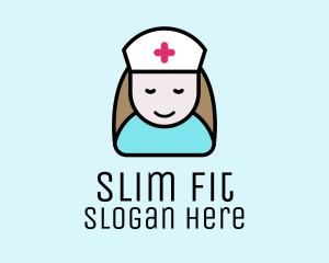 Clinic Nurse Healthcare logo design