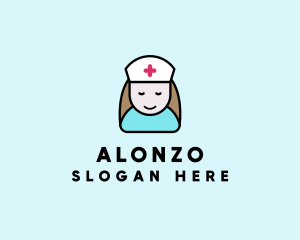 Clinic Nurse Healthcare logo design