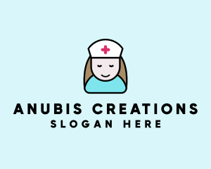 Clinic Nurse Healthcare logo design