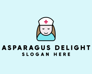 Clinic Nurse Healthcare logo design