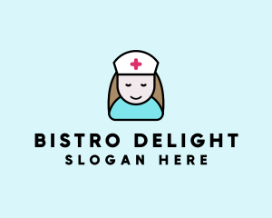 Clinic Nurse Healthcare logo design