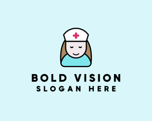 Clinic Nurse Healthcare logo design