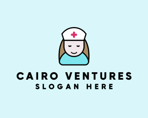 Clinic Nurse Healthcare logo design