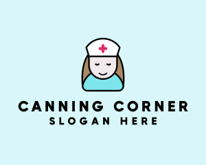 Clinic Nurse Healthcare logo design