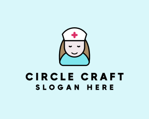 Clinic Nurse Healthcare logo design