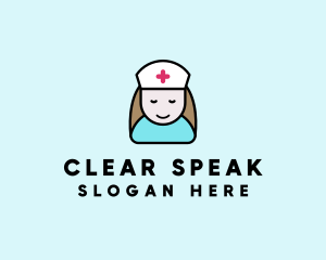 Clinic Nurse Healthcare logo design