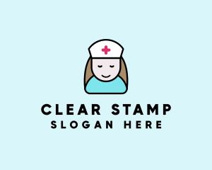 Clinic Nurse Healthcare logo design