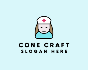 Clinic Nurse Healthcare logo design