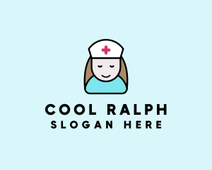 Clinic Nurse Healthcare logo design