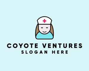 Clinic Nurse Healthcare logo design