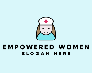 Women - Clinic Nurse Healthcare logo design