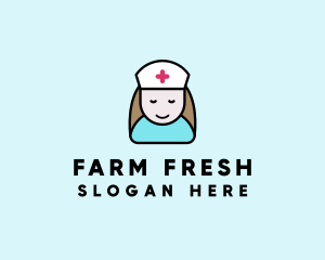 Clinic Nurse Healthcare logo design