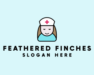 Clinic Nurse Healthcare logo design