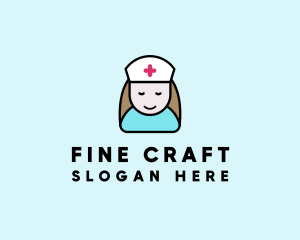 Clinic Nurse Healthcare logo design