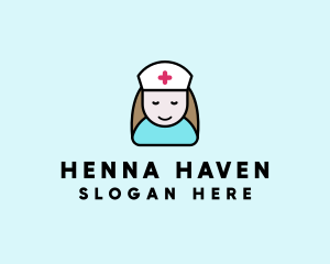 Clinic Nurse Healthcare logo design