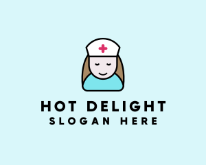 Clinic Nurse Healthcare logo design