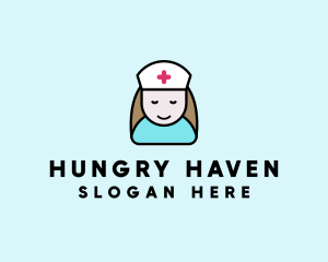 Clinic Nurse Healthcare logo design