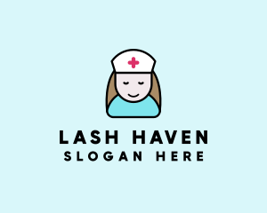 Clinic Nurse Healthcare logo design