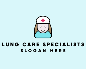 Clinic Nurse Healthcare logo design